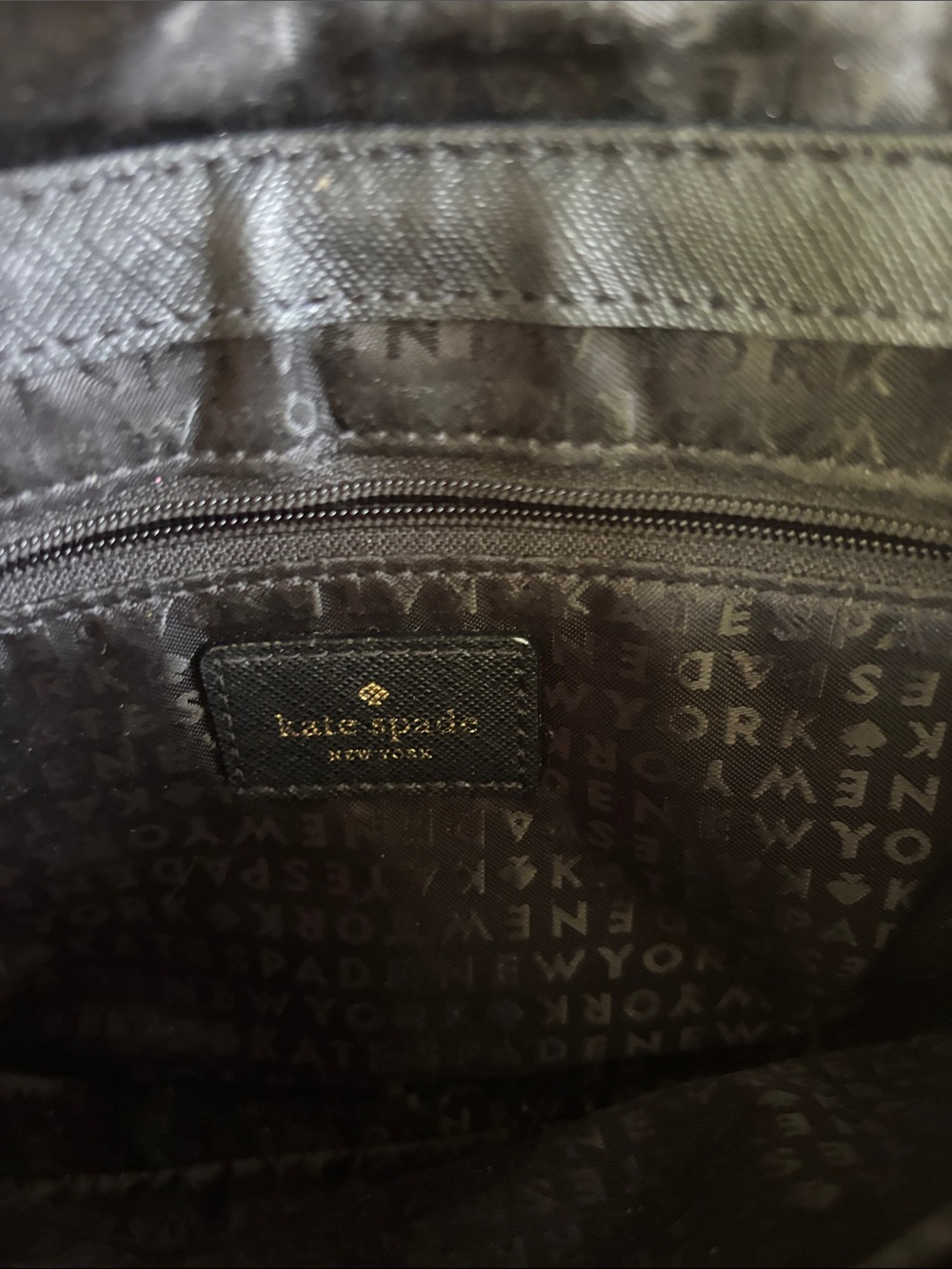 kate spade Leather Black Saffiano Chain Strap Crossbody - Picture 10 of 13
